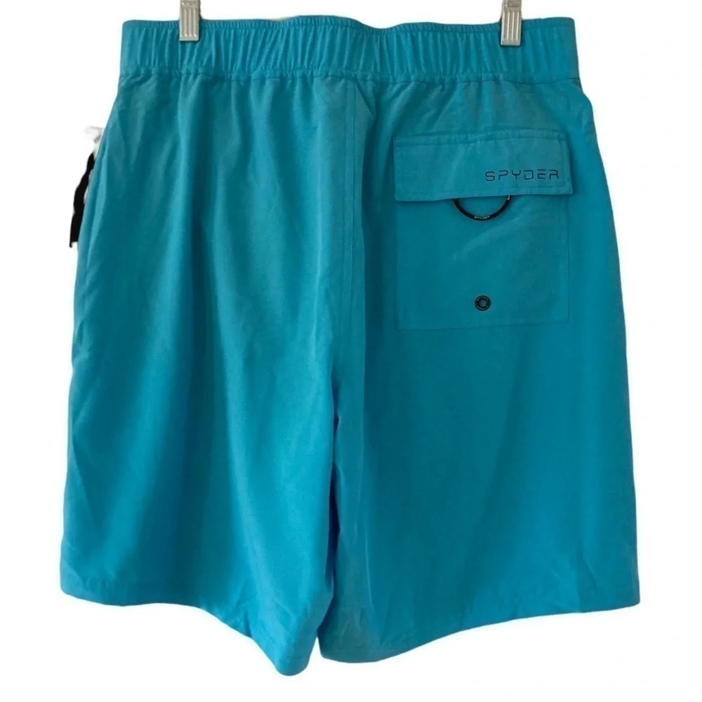 Spyder Heatseal Logo Pocket Swim Shorts NWT